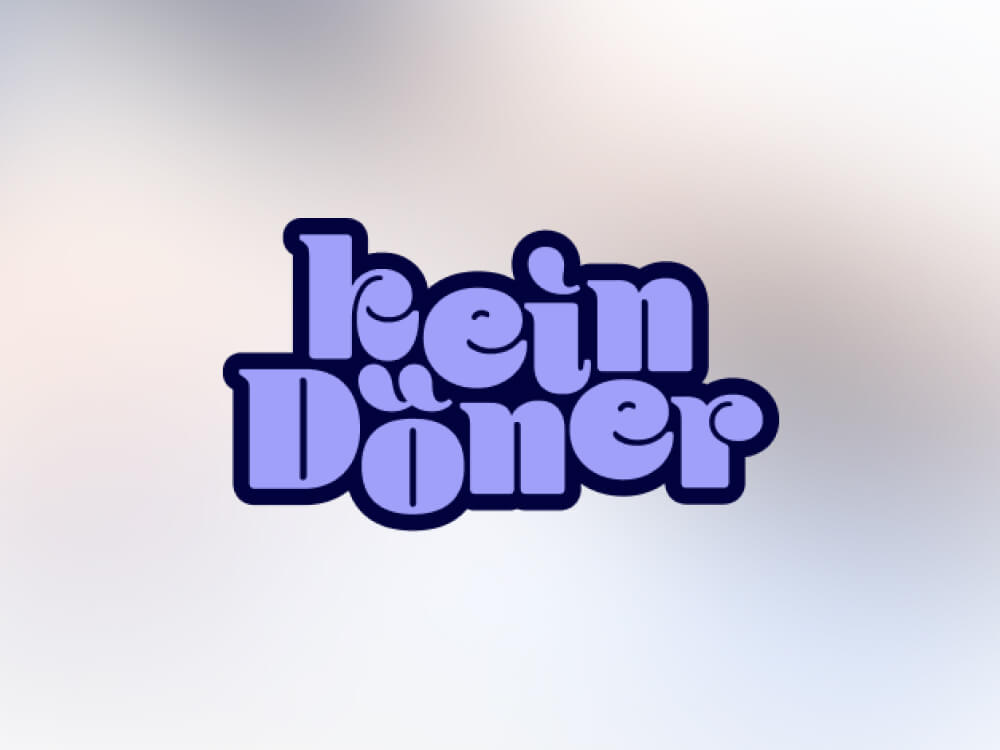 Logo vom vegetarisch-veganen Restaurant "kein Döner"